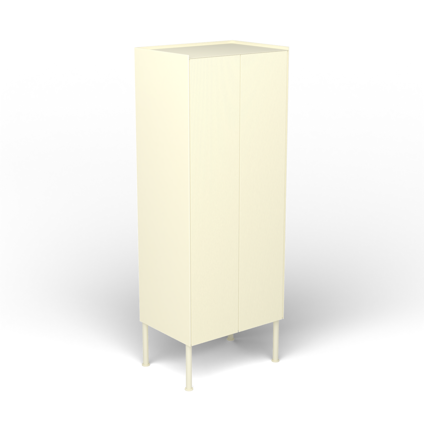 Samba Dressoir - Hoog, 2 deuren, 59 cm, Butter White