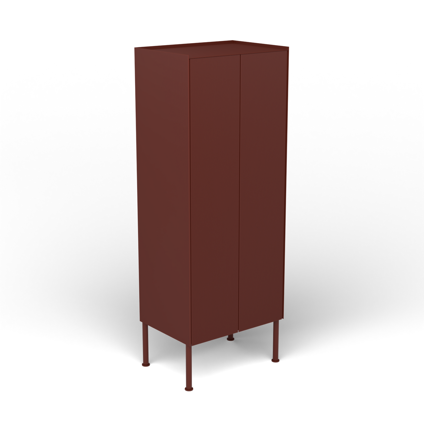Samba Dressoir - Hoog, 2 deuren, 59 cm, Chestnut Brown
