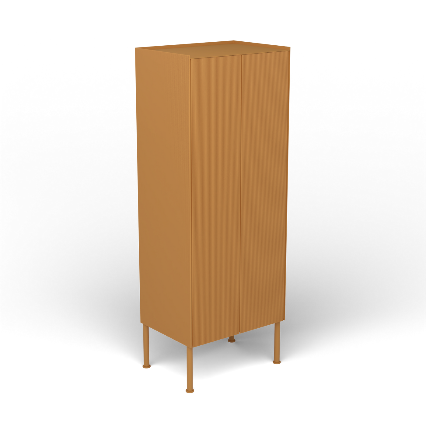 Samba Dressoir - Hoog, 2 deuren, 59 cm, Mustard Yellow