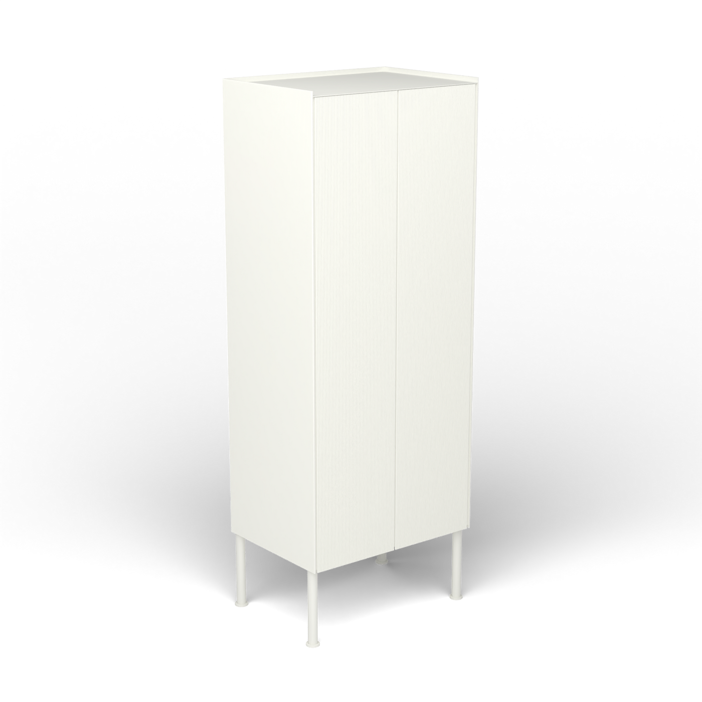 Samba Dressoir - Hoog, 2 deuren, 59 cm, White