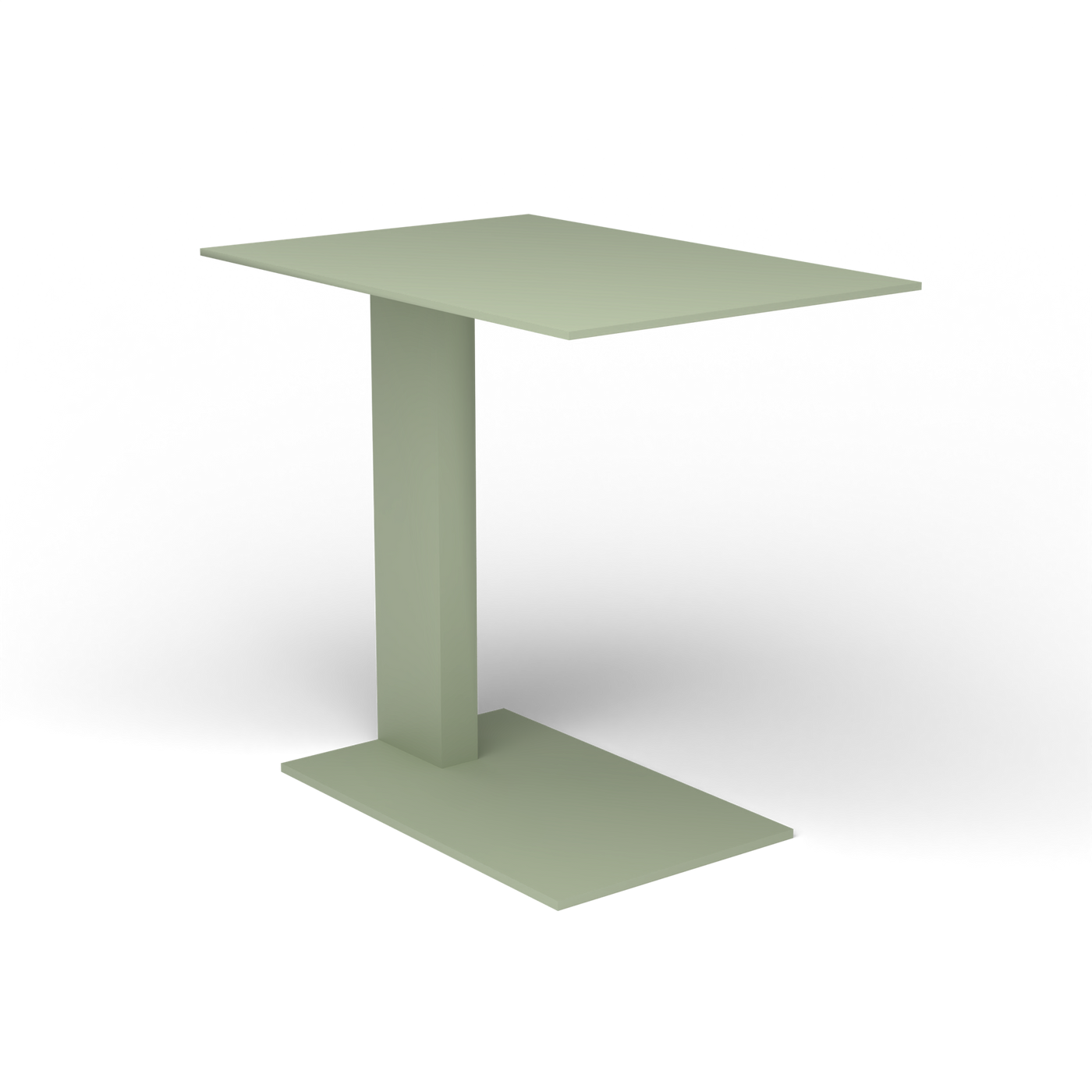 Solaris Evo Bijzettafel - Green Tea, Gelakt aluminium (volgt onderstelkleur)