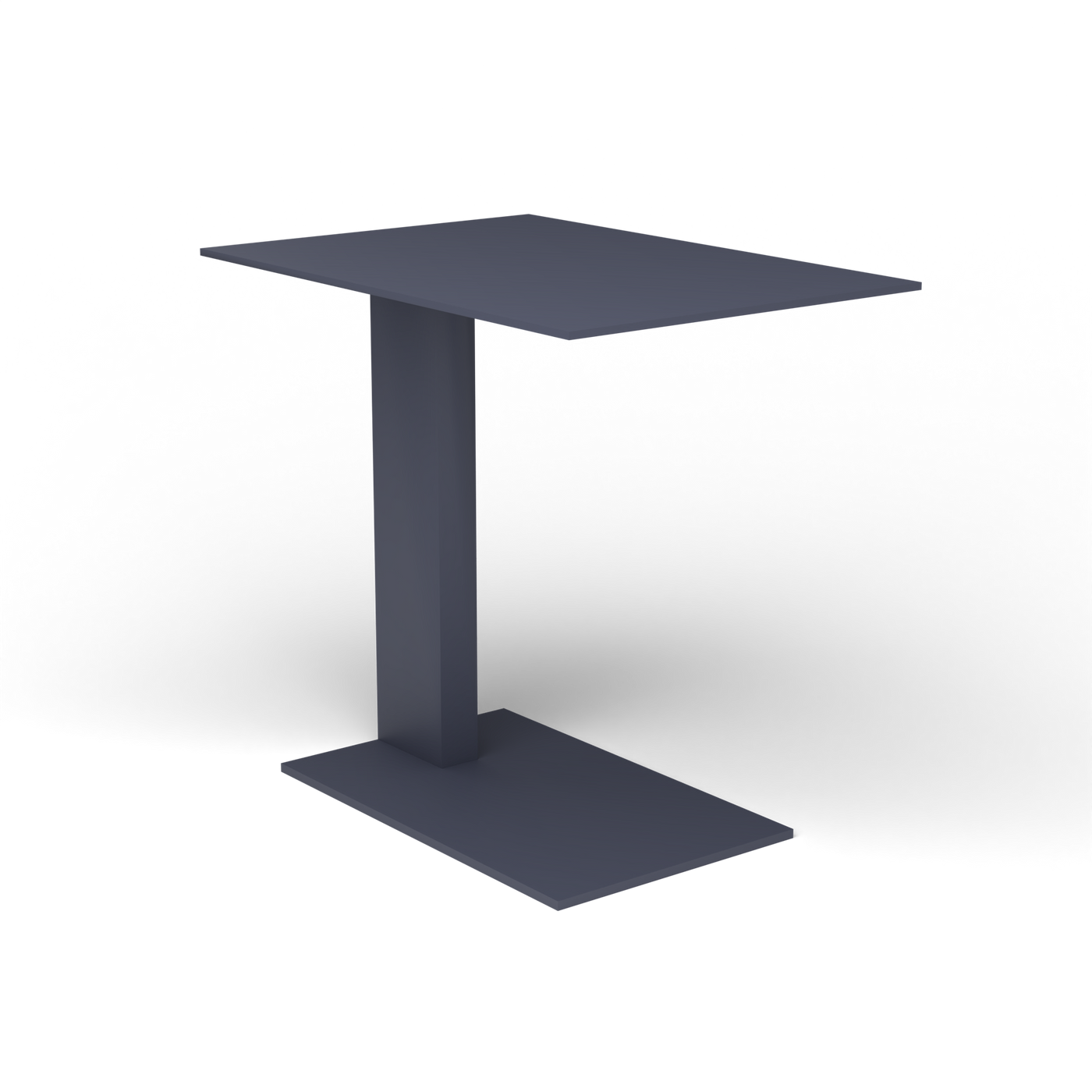 Solaris Evo Bijzettafel - Grey Blue, Gelakt aluminium (volgt onderstelkleur)