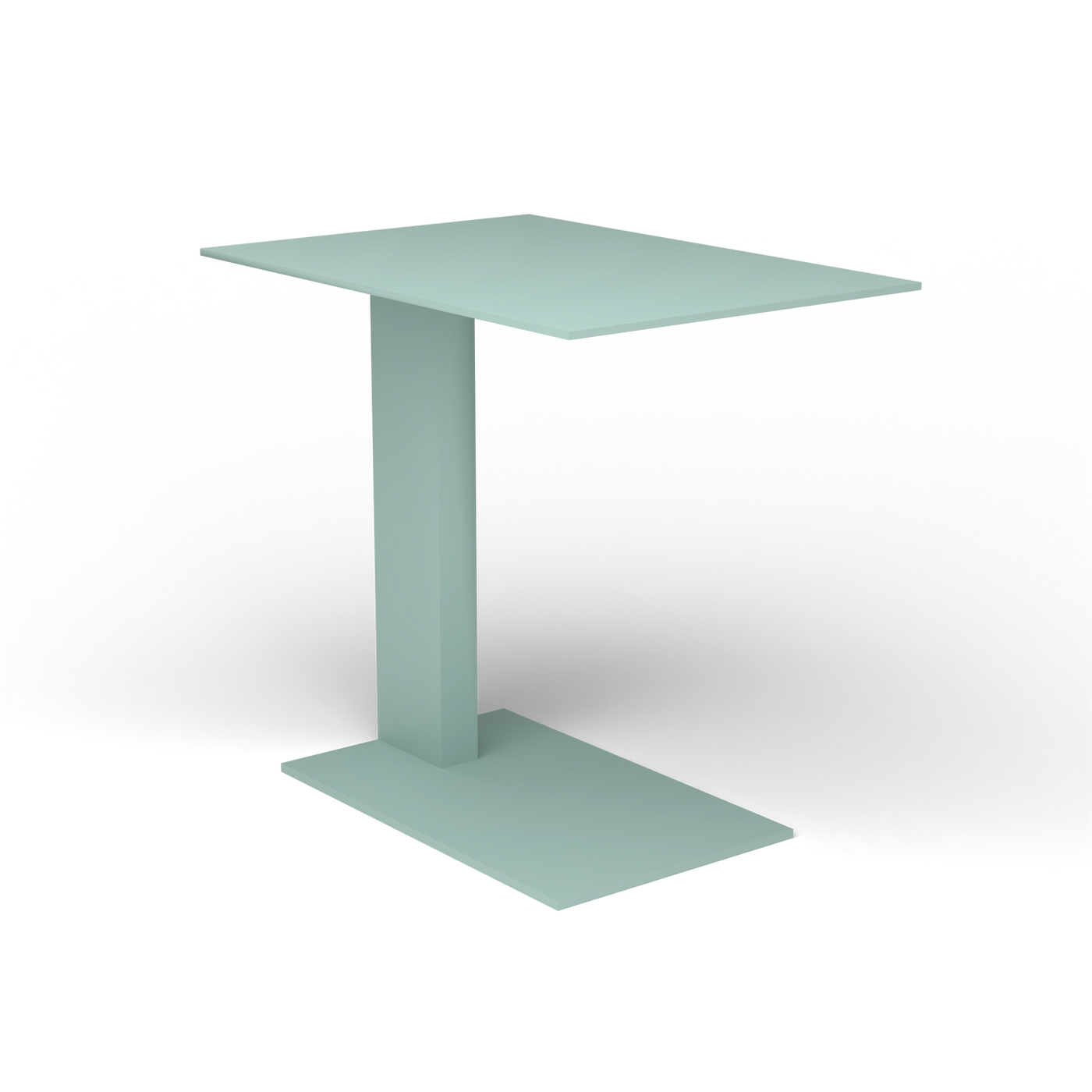 Solaris Evo Bijzettafel - Light Blue, Gelakt aluminium (volgt onderstelkleur)