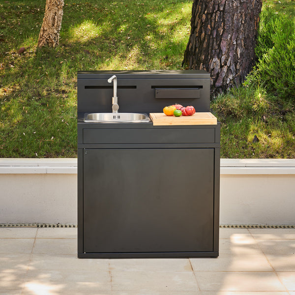 Forge Adour Kitchen Unit Bar Sink - Assembled
