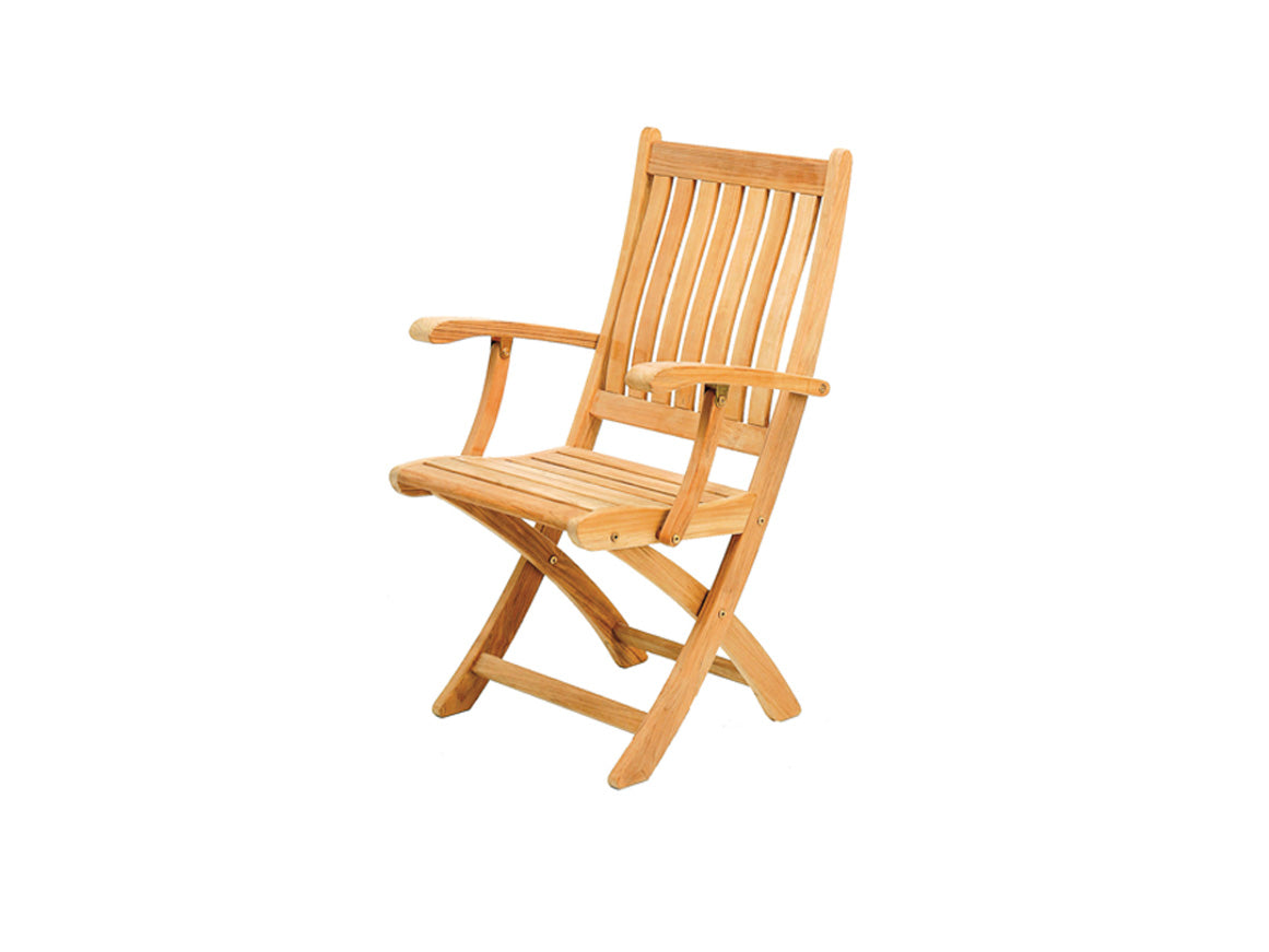 Victoria Folding Arm Chair