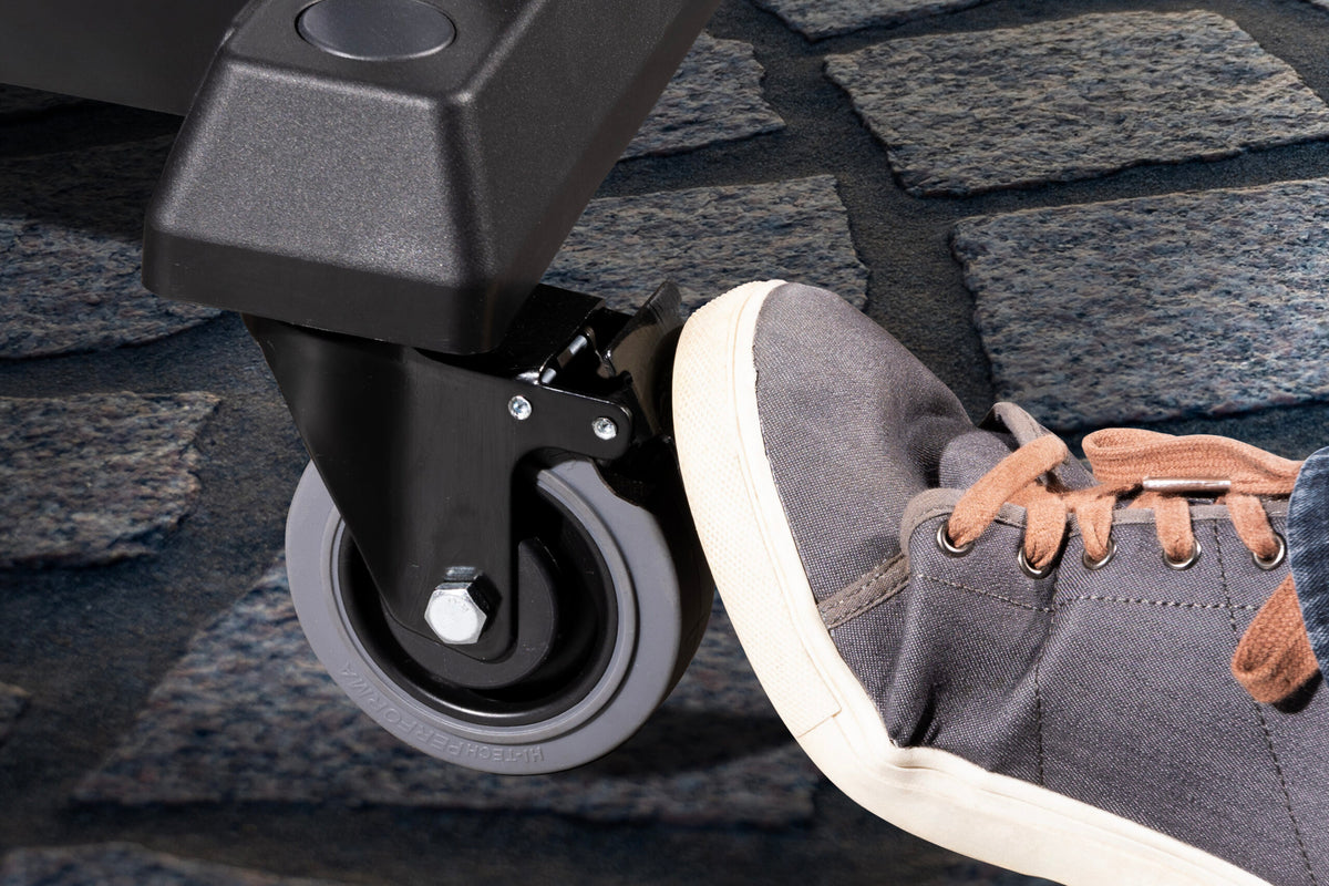 Set of 4 Premium Swivel Castors Baron / Crown