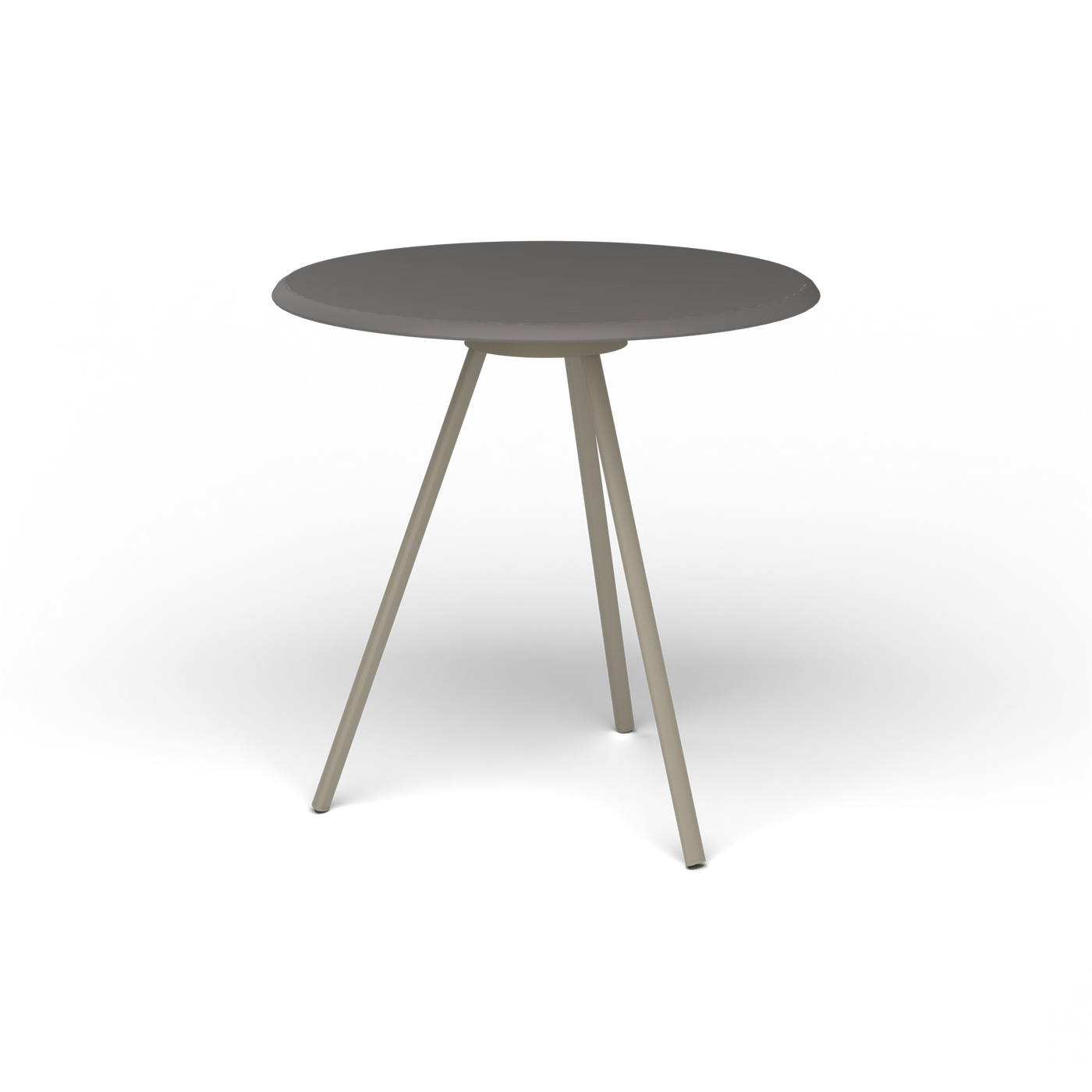 Zebra Tafel - Rond Ø 72 cm, speckled Anthracite, Pearly Gold