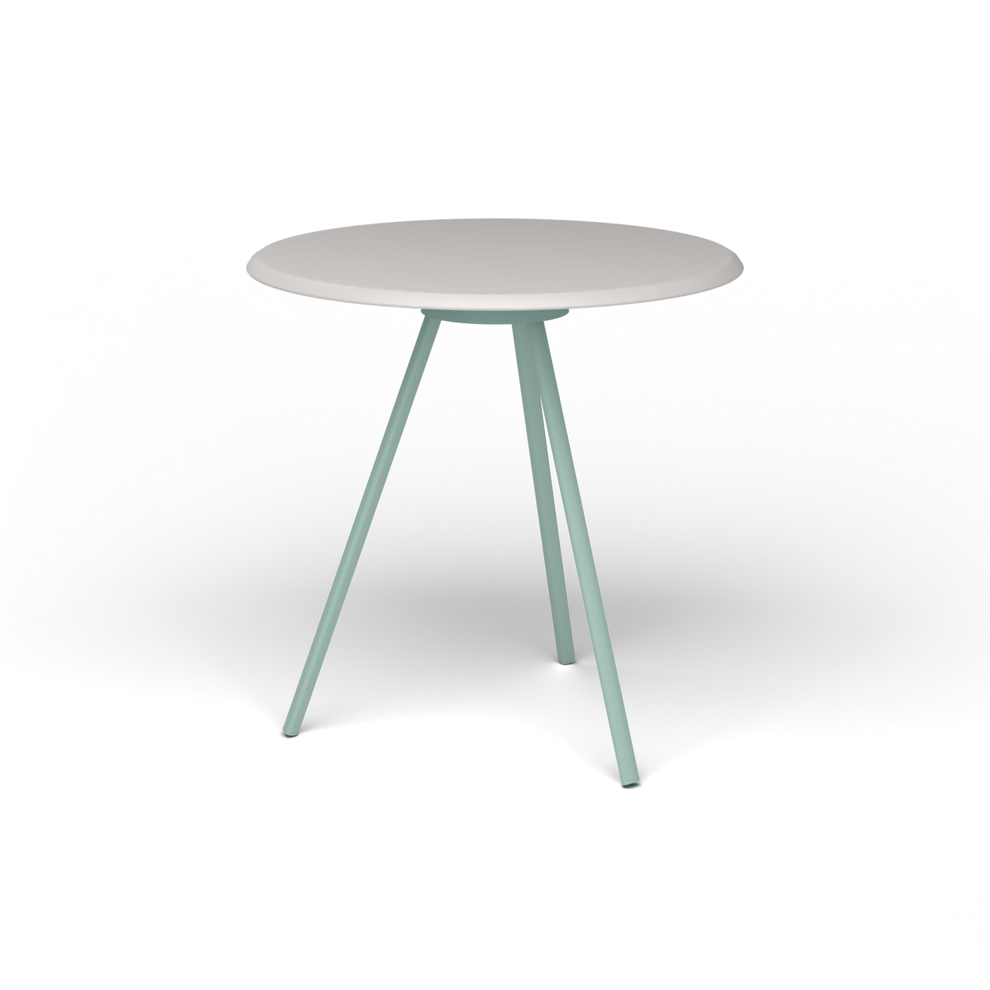 Zebra Tafel - Rond Ø 72 cm, speckled Grey, Light Blue