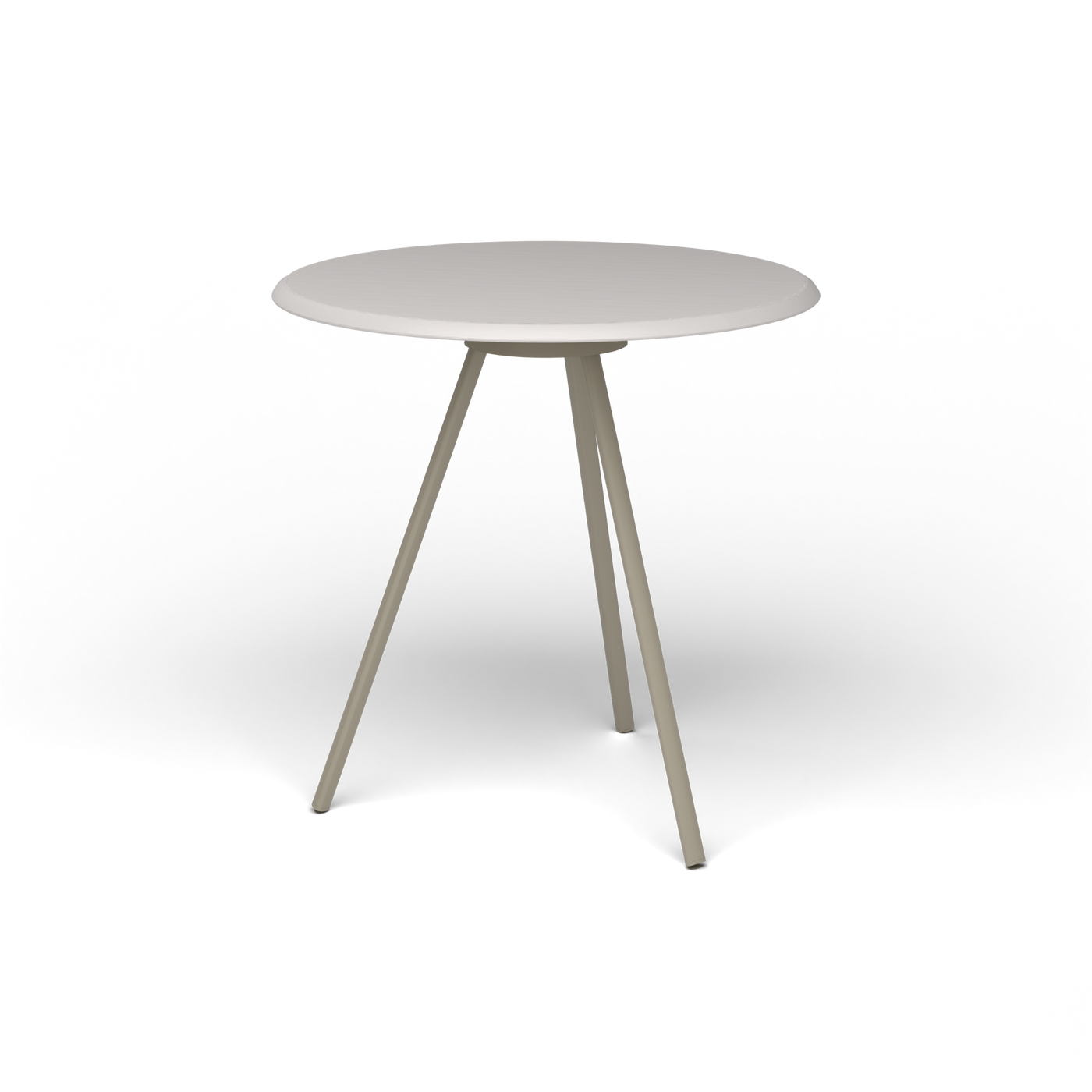 Zebra Tafel - Rond Ø 72 cm, speckled Grey, Pearly Gold