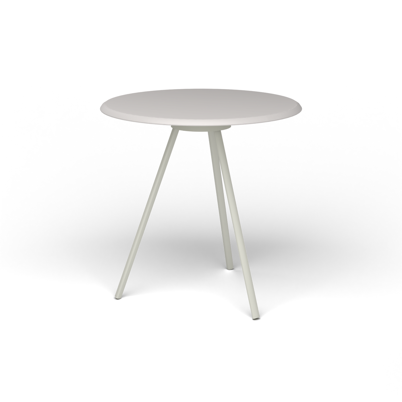 Zebra Tafel - Rond Ø 72 cm, speckled Grey, Powder Grey