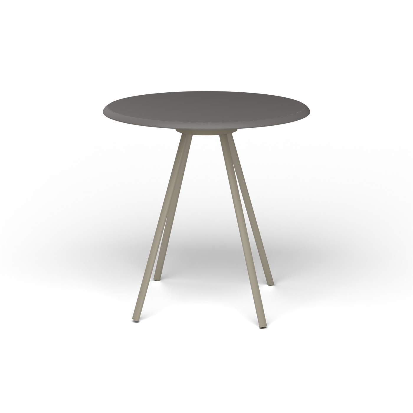 Zebra Tafel - Rond Ø 72 cm, speckled Anthracite, Pearly Gold