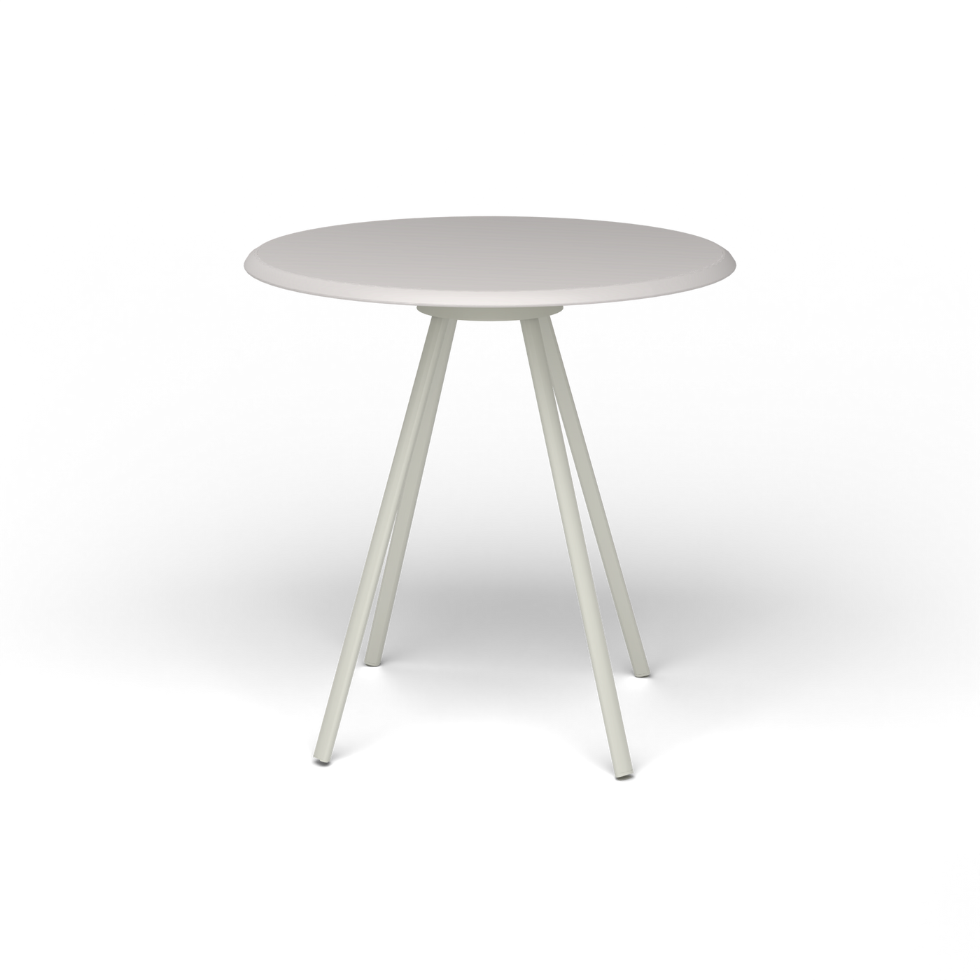 Zebra Tafel - Rond Ø 72 cm, speckled Grey, Powder Grey