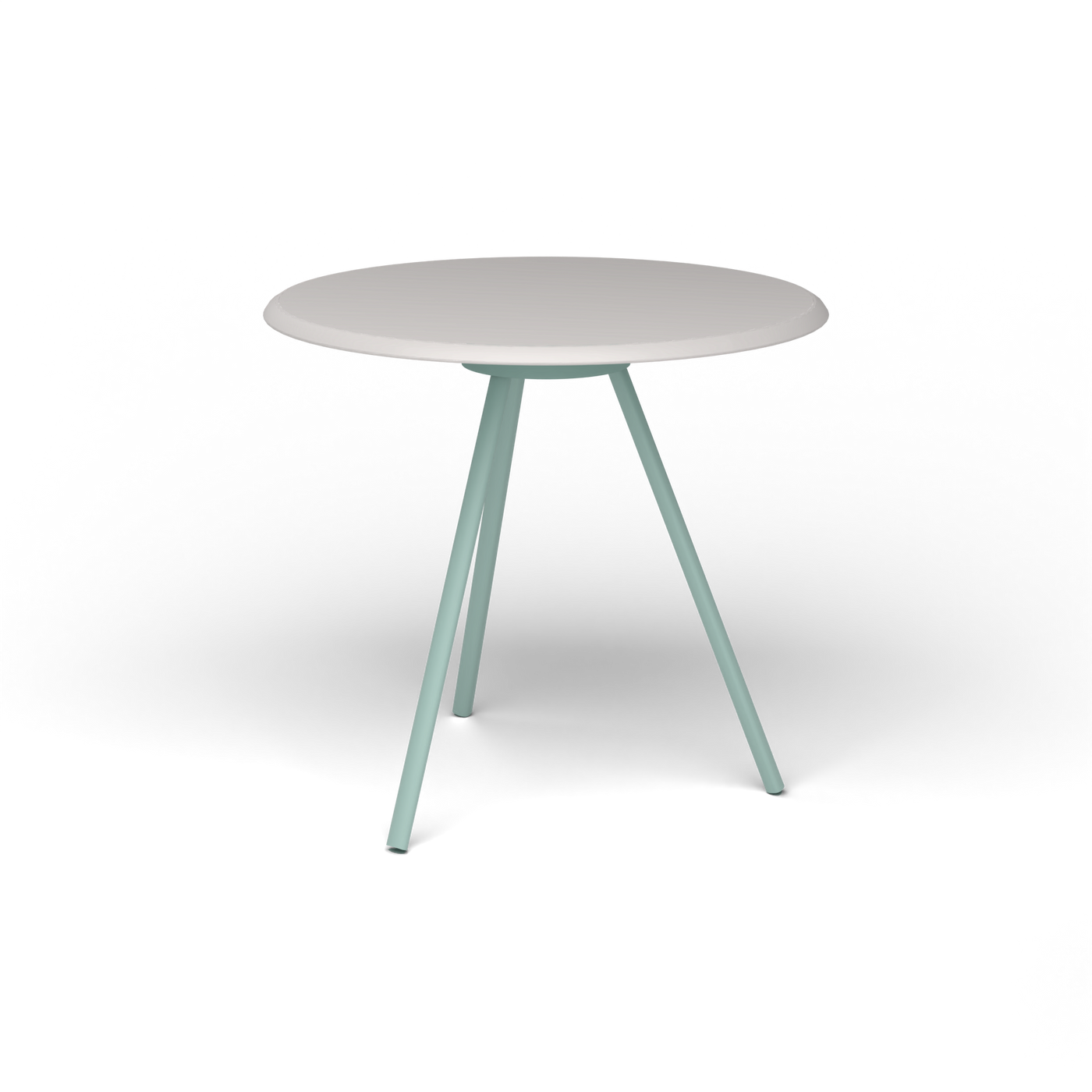 Zebra Tafel - Rond Ø 72 cm, speckled Grey, Light Blue