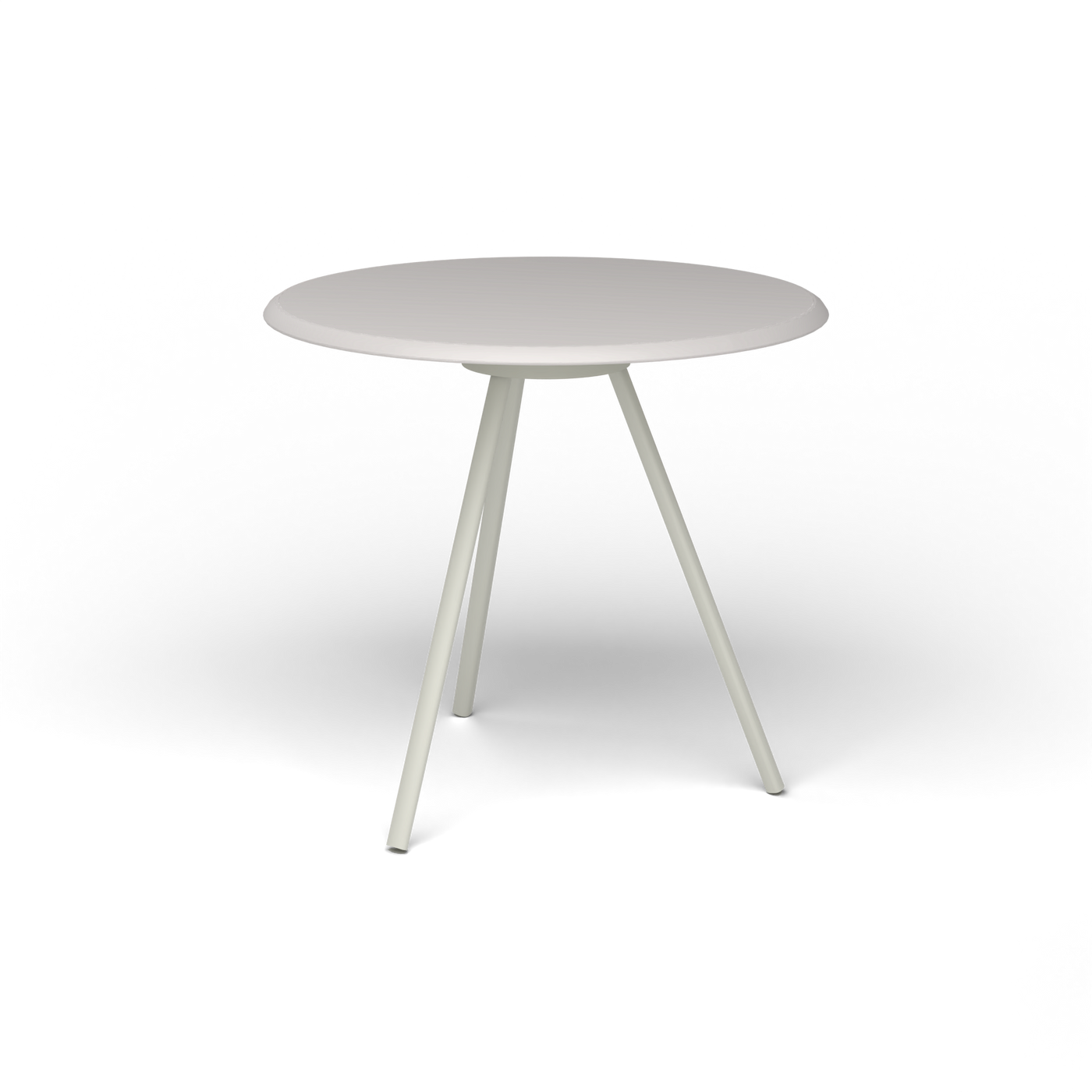 Zebra Tafel - Rond Ø 72 cm, speckled Grey, Powder Grey
