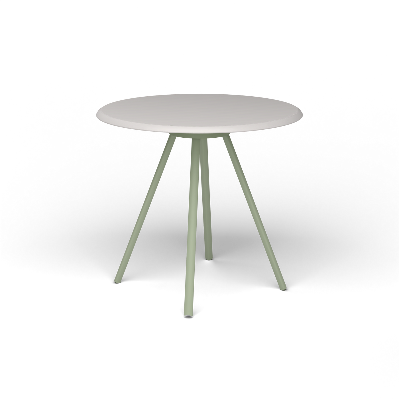 Zebra Tafel - Rond Ø 72 cm, speckled Grey, Green Tea