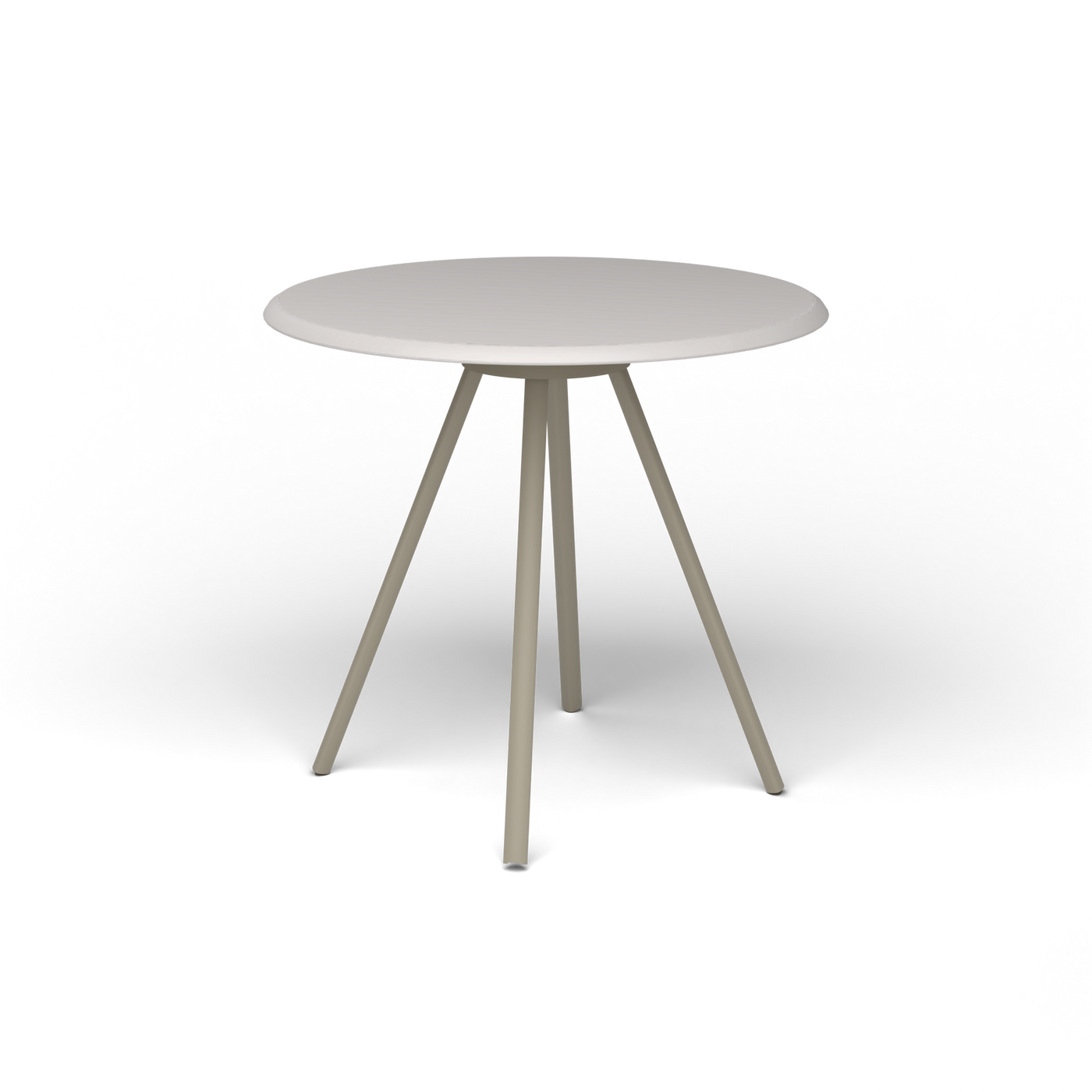 Zebra Tafel - Rond Ø 72 cm, speckled Grey, Pearly Gold