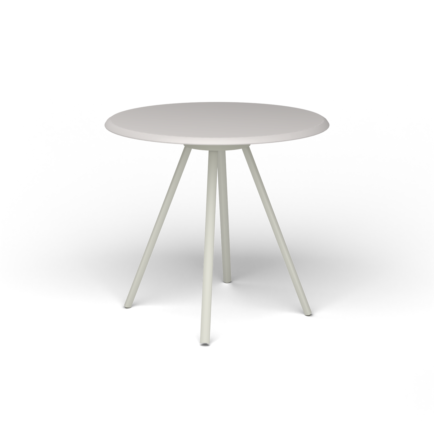 Zebra Tafel - Rond Ø 72 cm, speckled Grey, Powder Grey