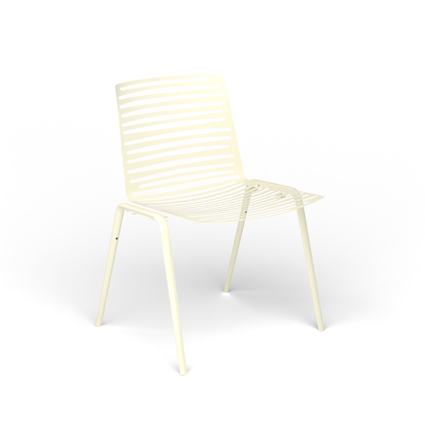 Zebra Stoel - Butter White