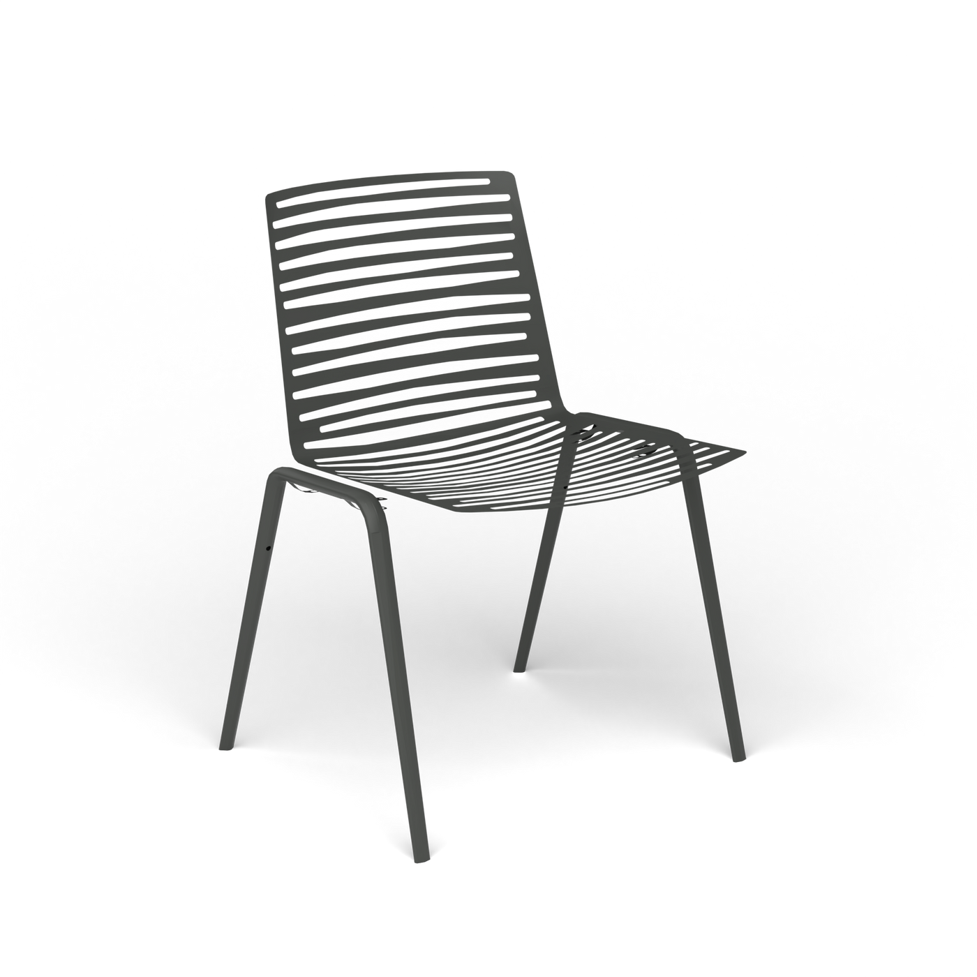 Zebra Stoel - Metallic Grey