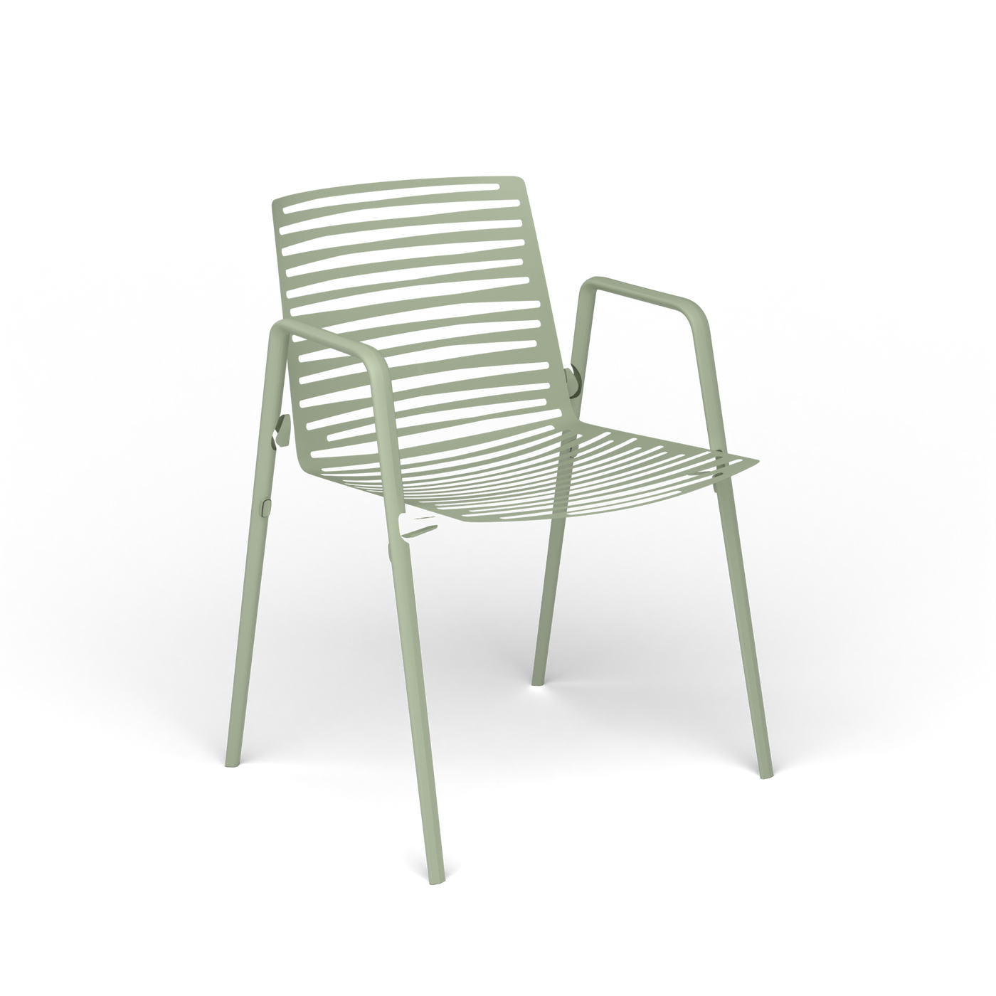 Zebra Armstoel - Green Tea