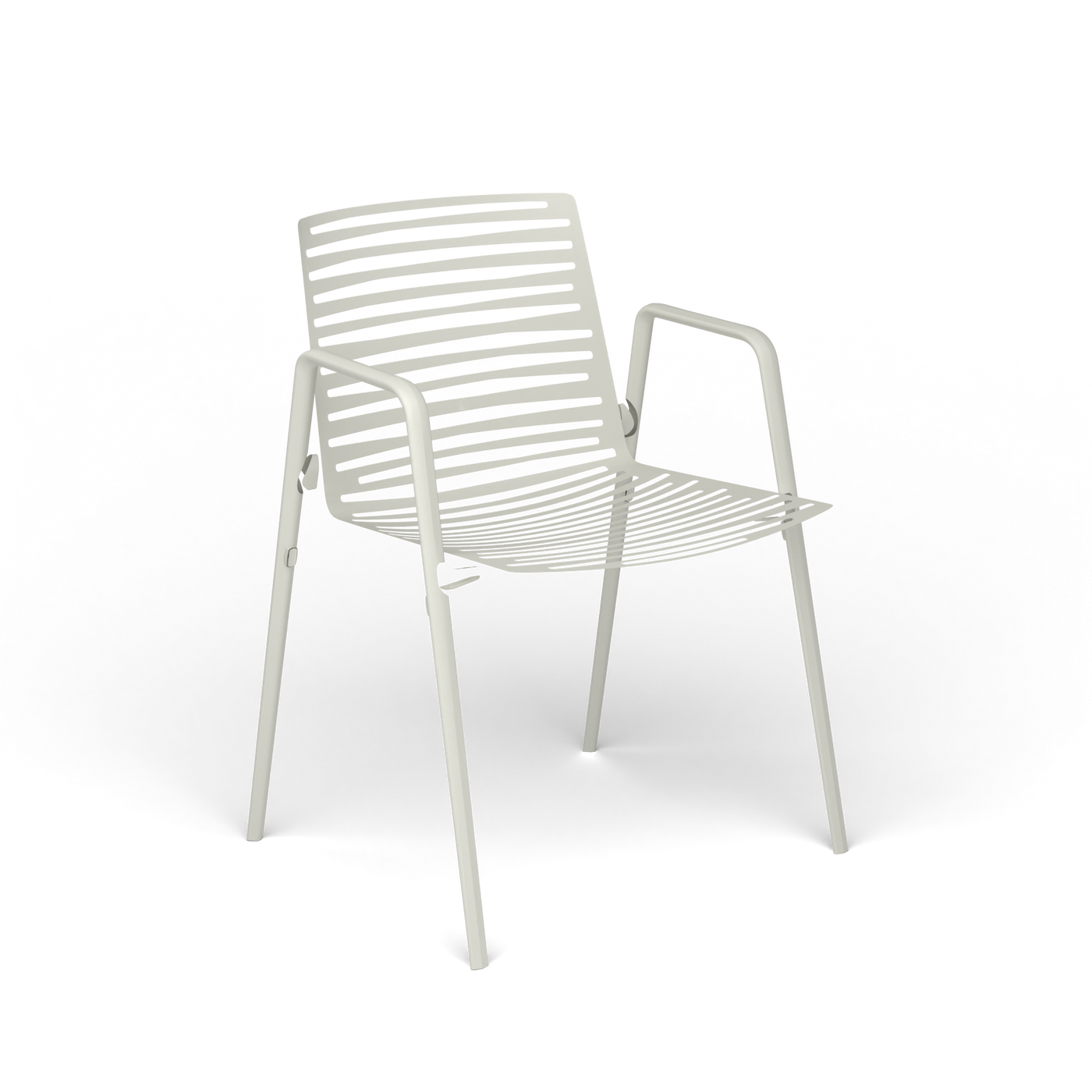 Zebra Armstoel - Powder Grey