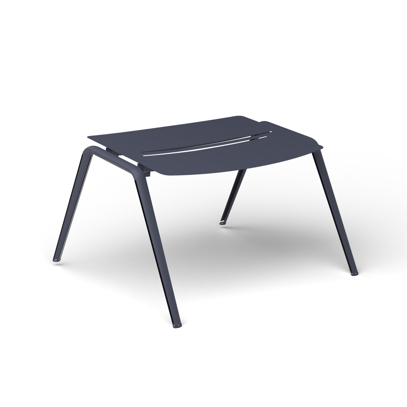 Zebra Voetenbank - Grey Blue