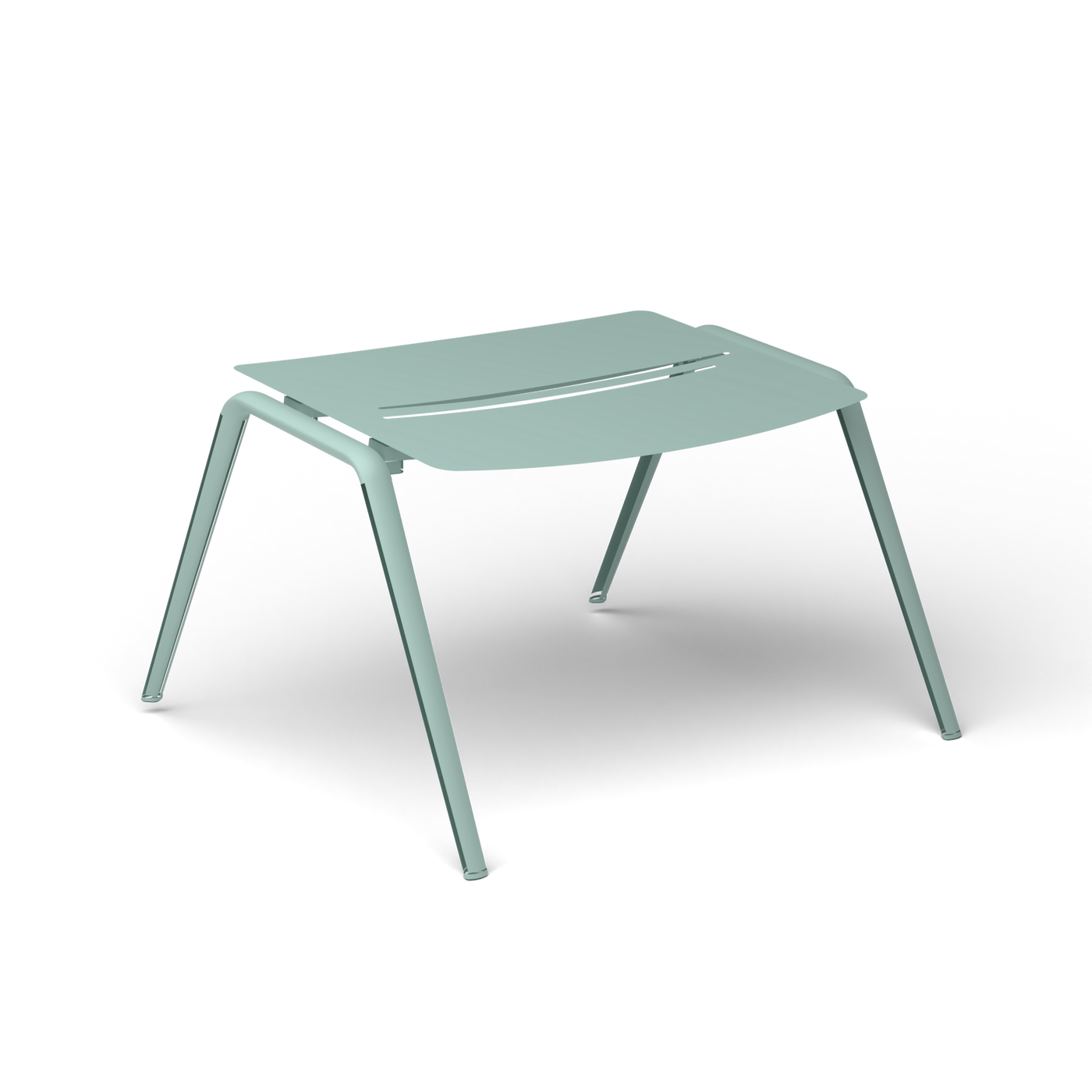 Zebra Voetenbank - Light Blue
