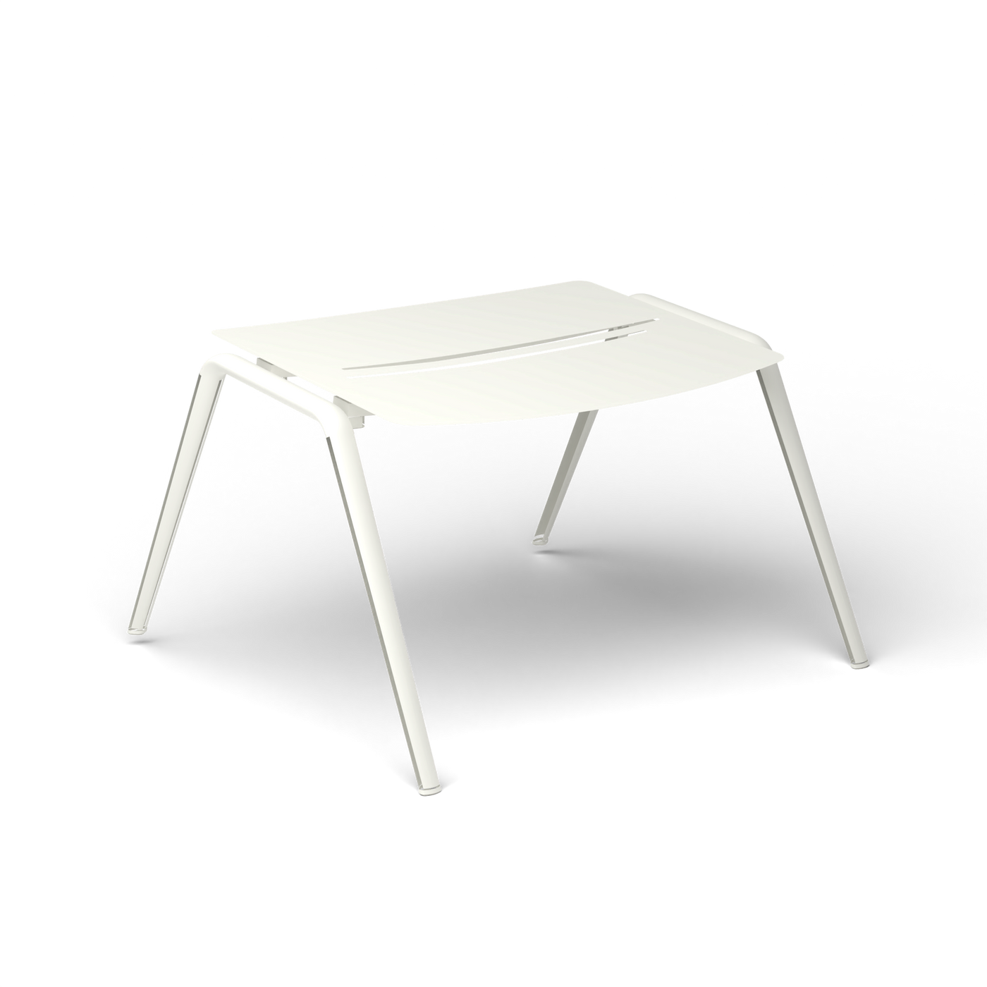 Zebra Voetenbank - White