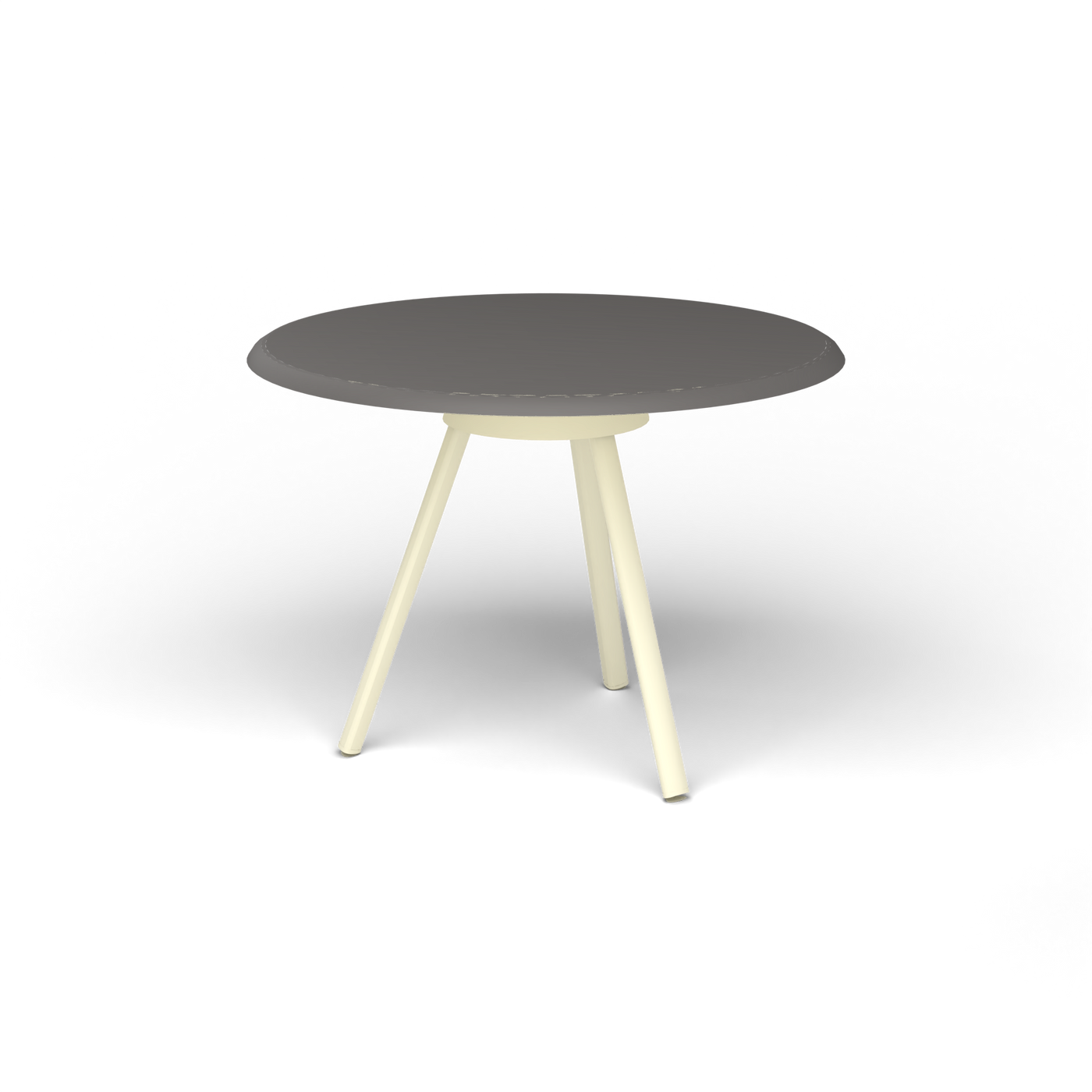 Zebra Bijzettafel - Butter White