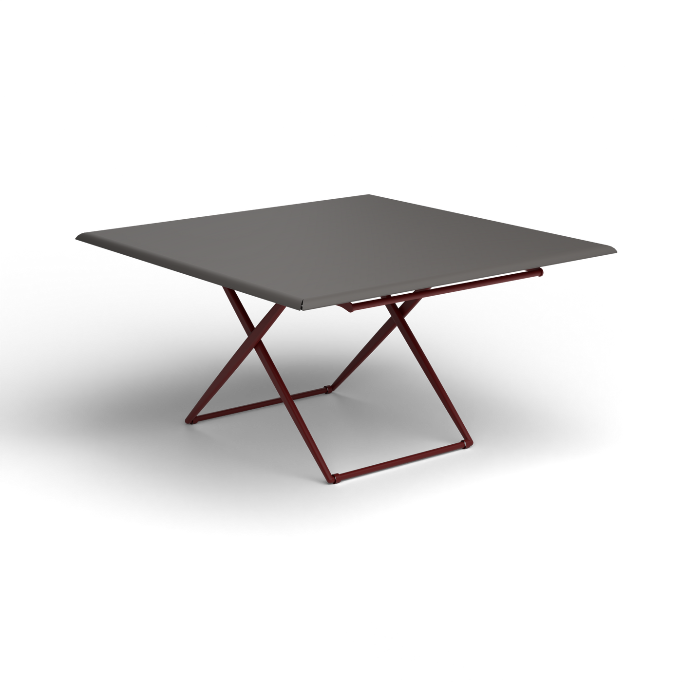 Zebra Vierkante Up&Down Tafel - Autumn Red