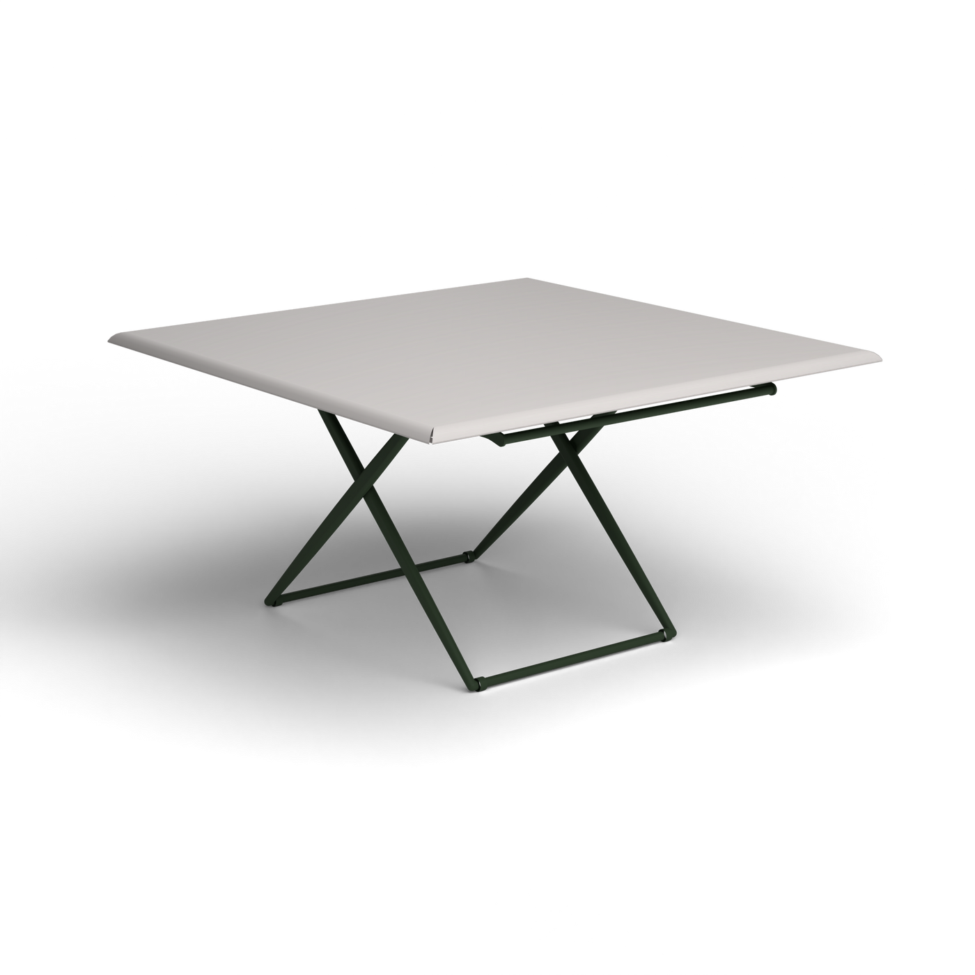 Zebra Vierkante Up&Down Tafel - Bottle Green