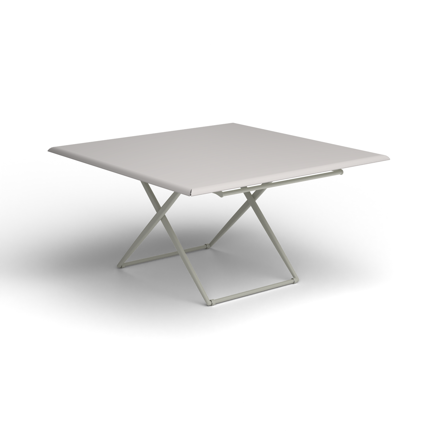 Zebra Vierkante Up&Down Tafel - Powder Grey