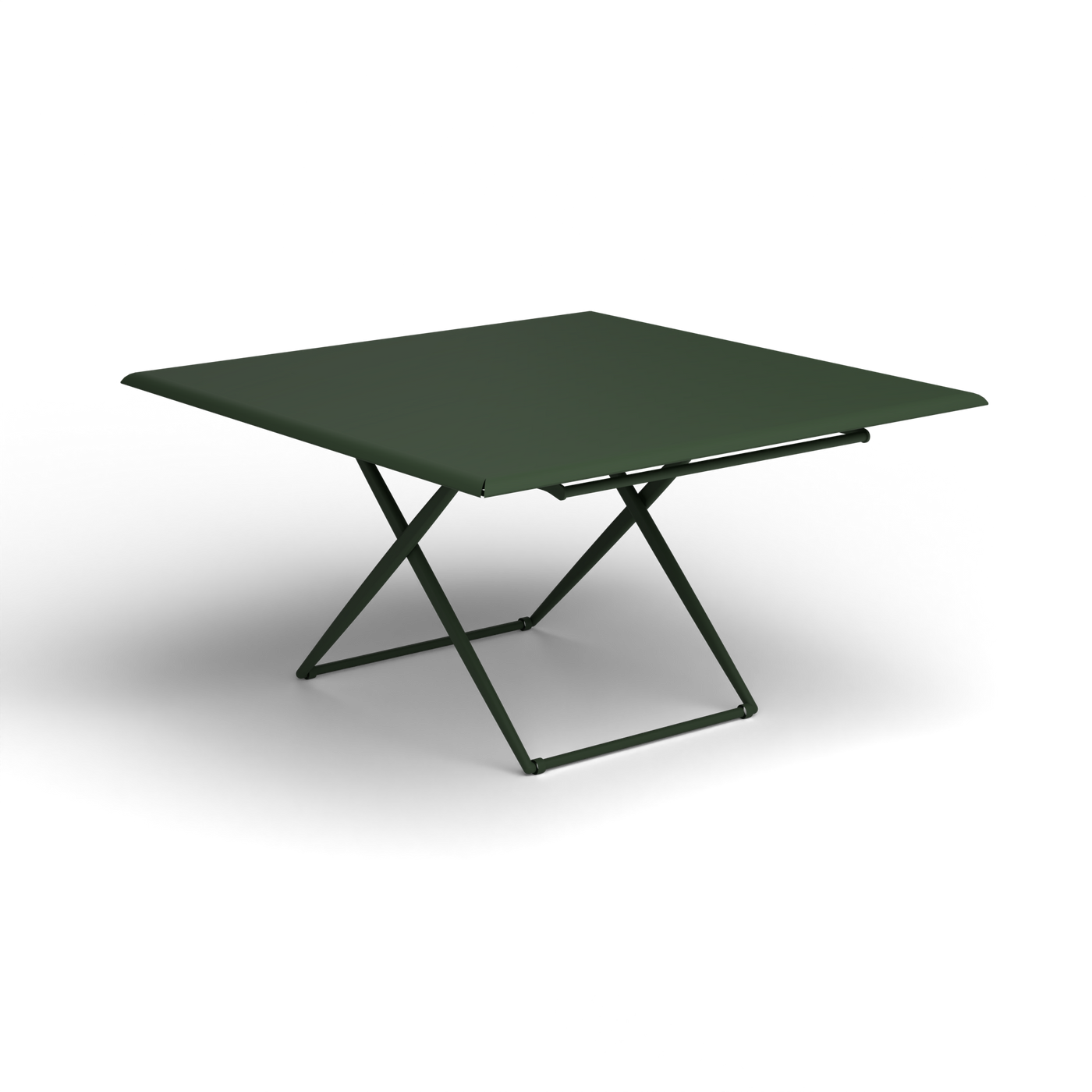 Zebra Vierkante Up&Down Tafel - Bottle Green