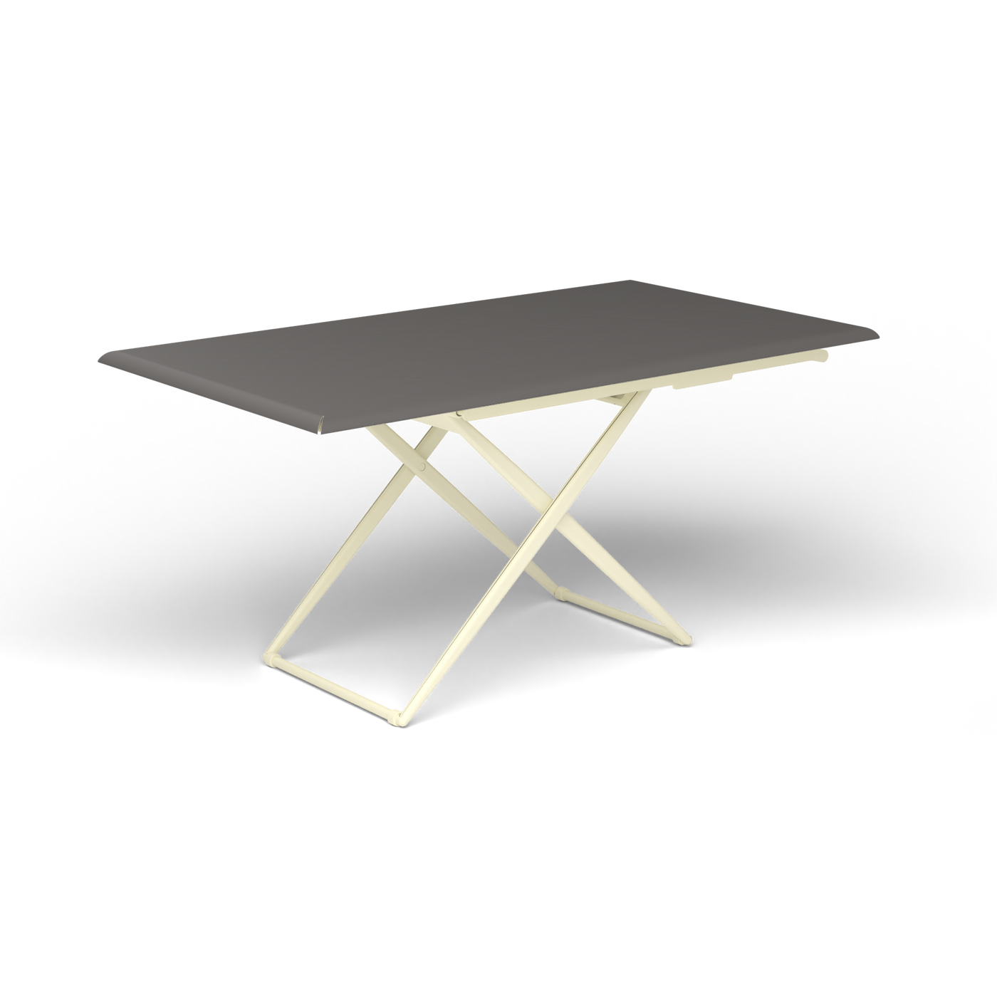 Zebra Rechthoekige Up&Down Tafel - Butter White