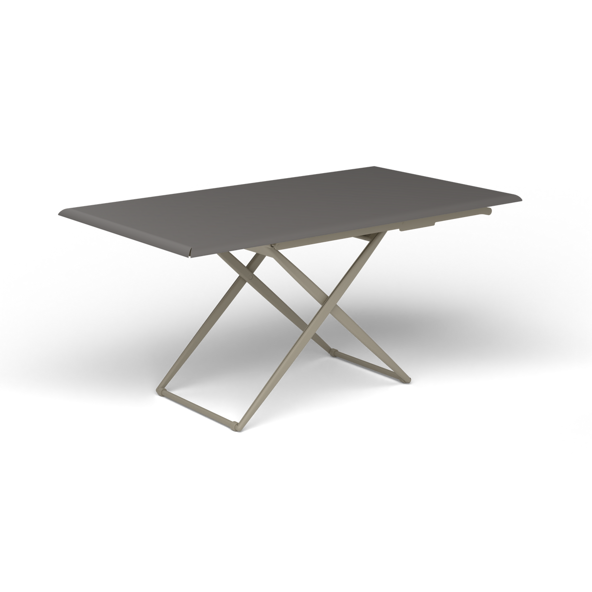Zebra Rechthoekige Up&Down Tafel - Pearly Gold