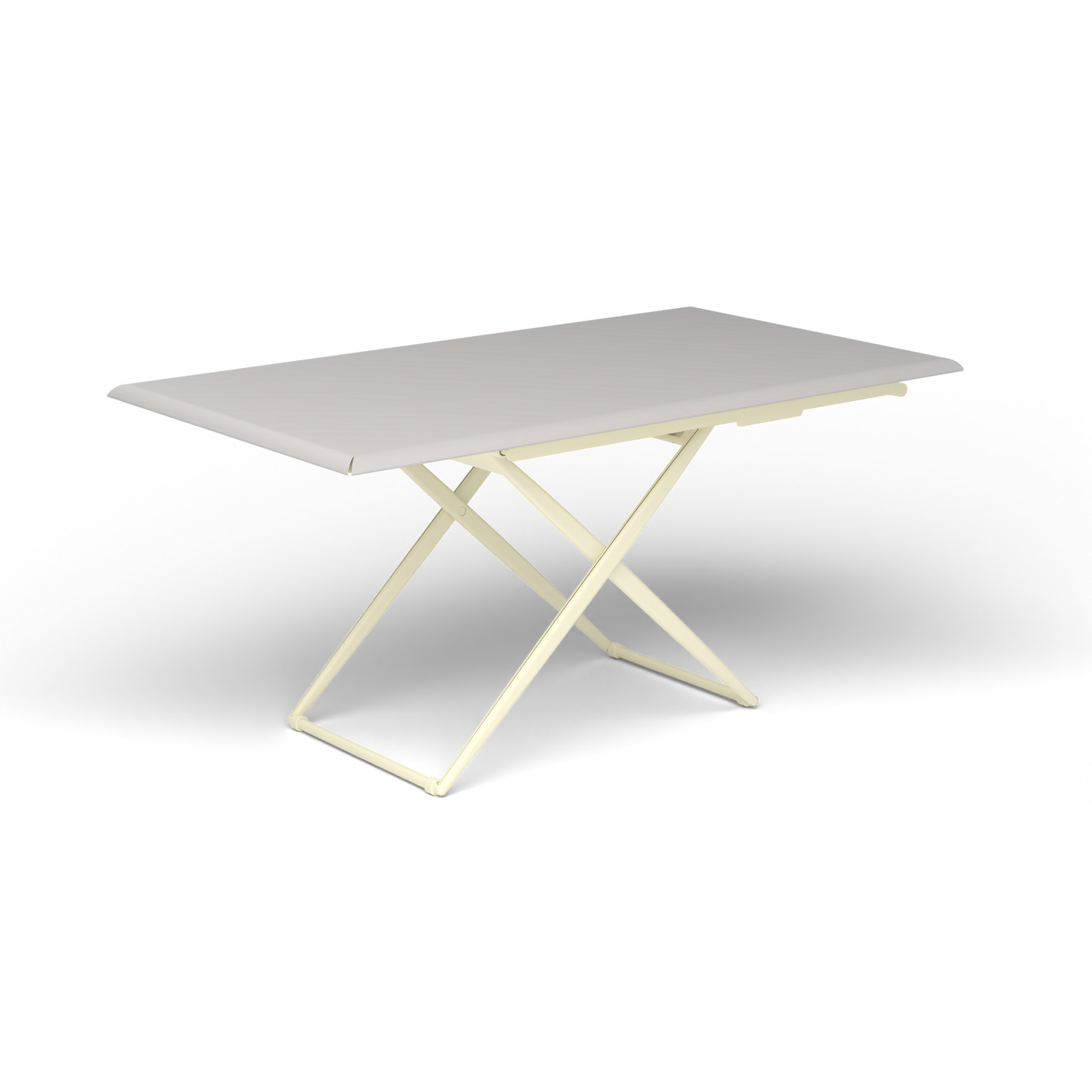 Zebra Rechthoekige Up&Down Tafel - Butter White