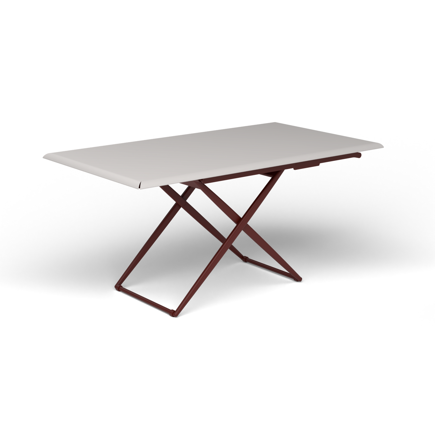 Zebra Rechthoekige Up&Down Tafel - Chestnut Brown