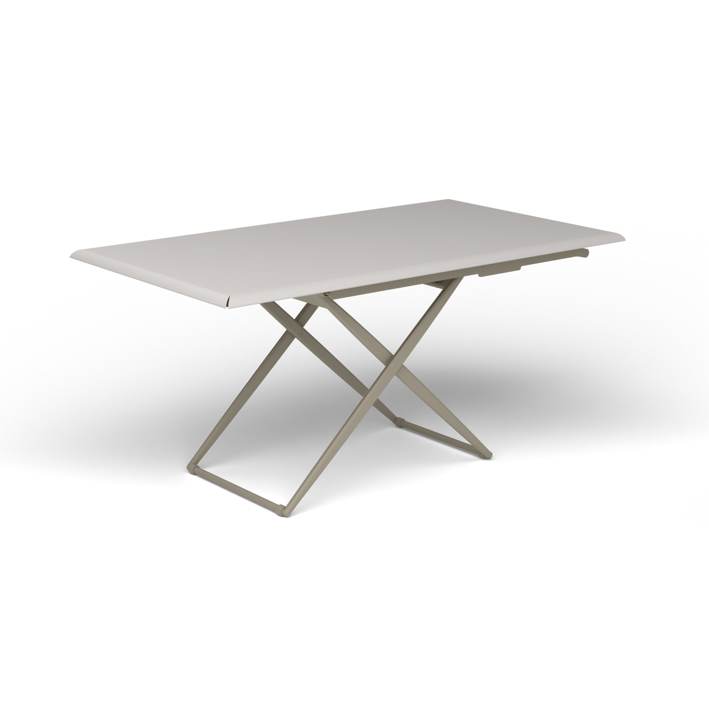 Zebra Rechthoekige Up&Down Tafel - Pearly Gold