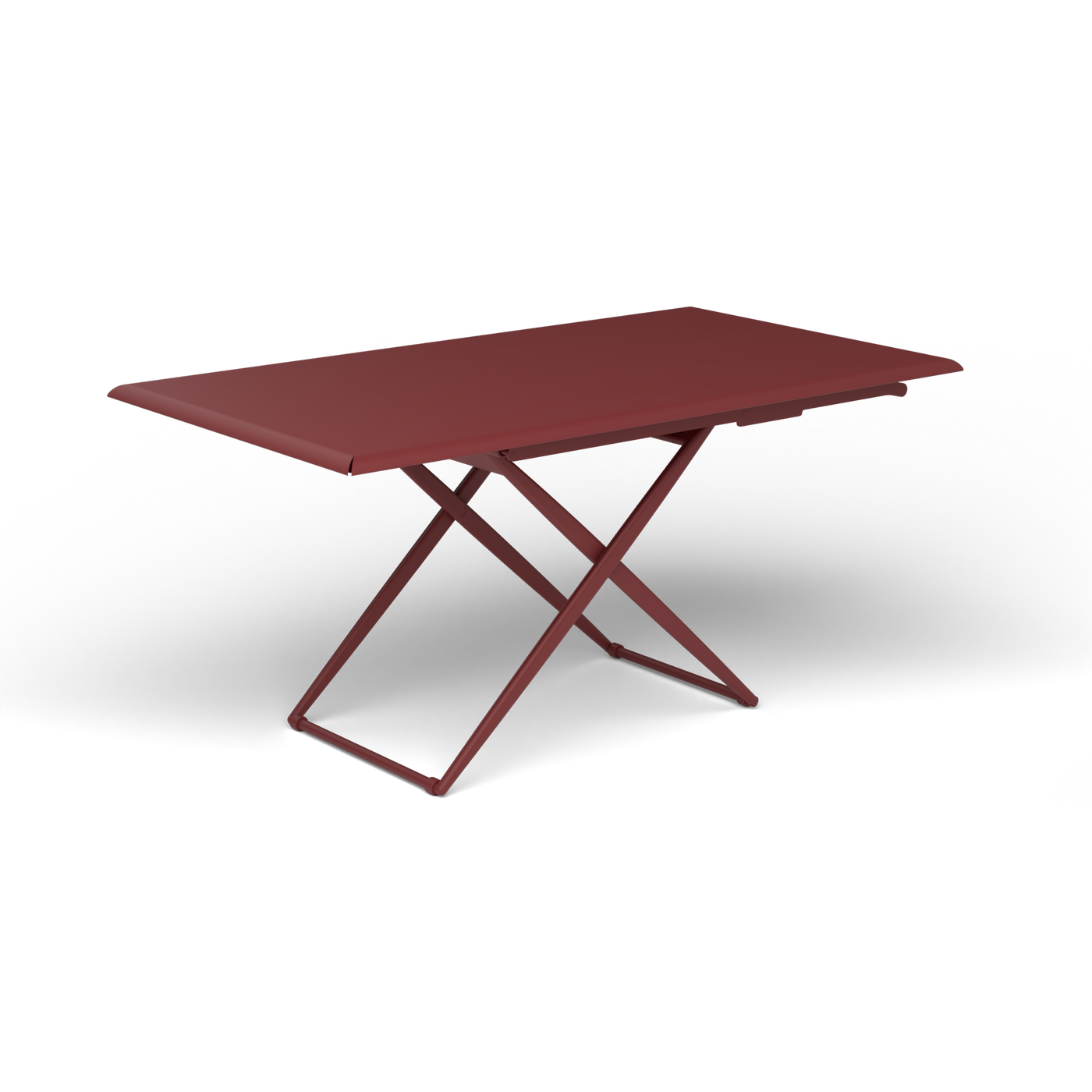 Zebra Rechthoekige Up&Down Tafel - Autumn Red