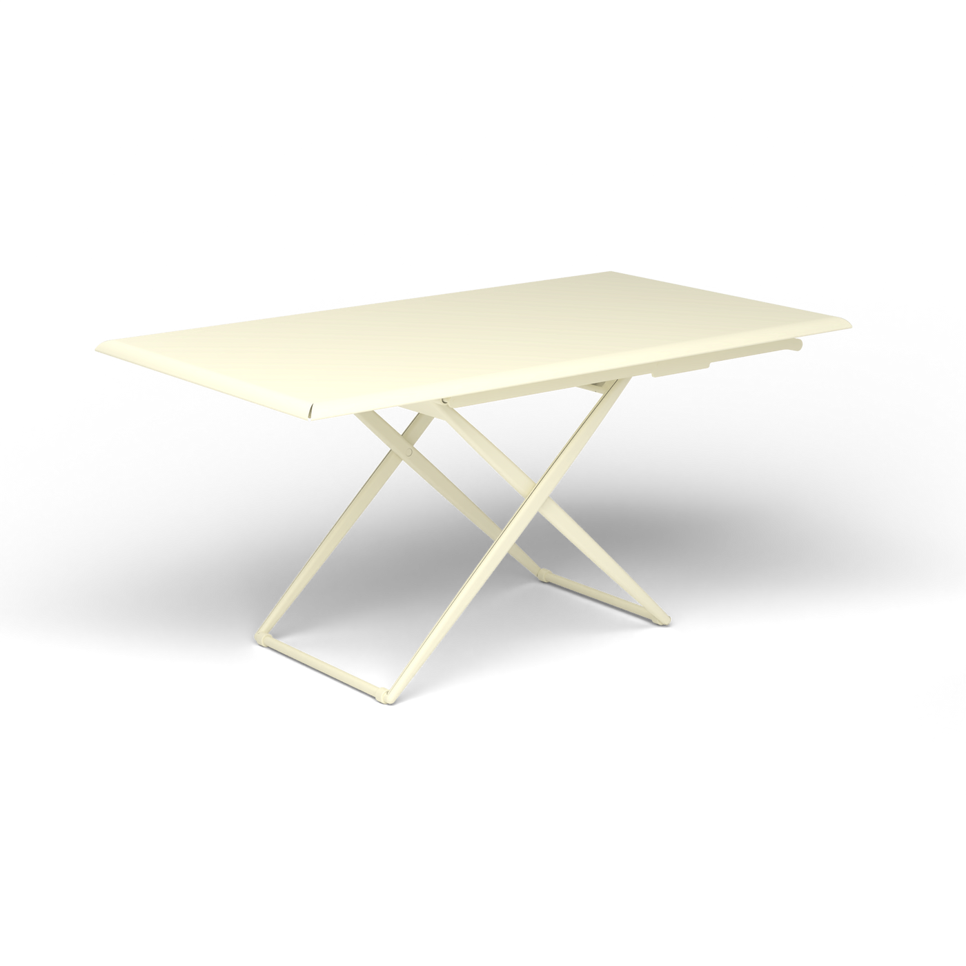 Zebra Rechthoekige Up&Down Tafel - Butter White