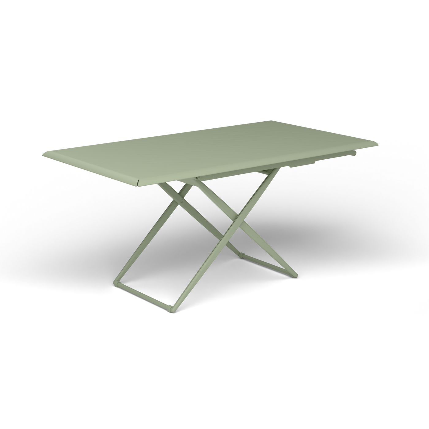 Zebra Rechthoekige Up&Down Tafel - Green Tea