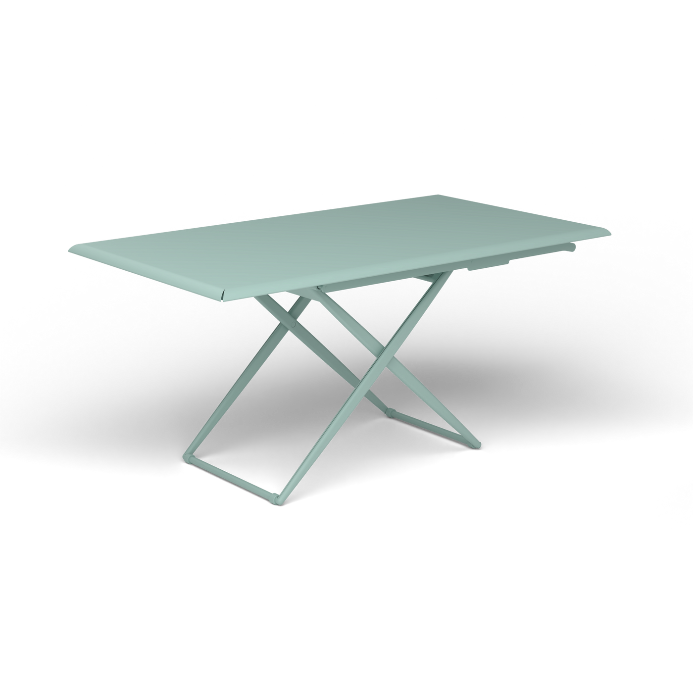 Zebra Rechthoekige Up&Down Tafel - Light Blue