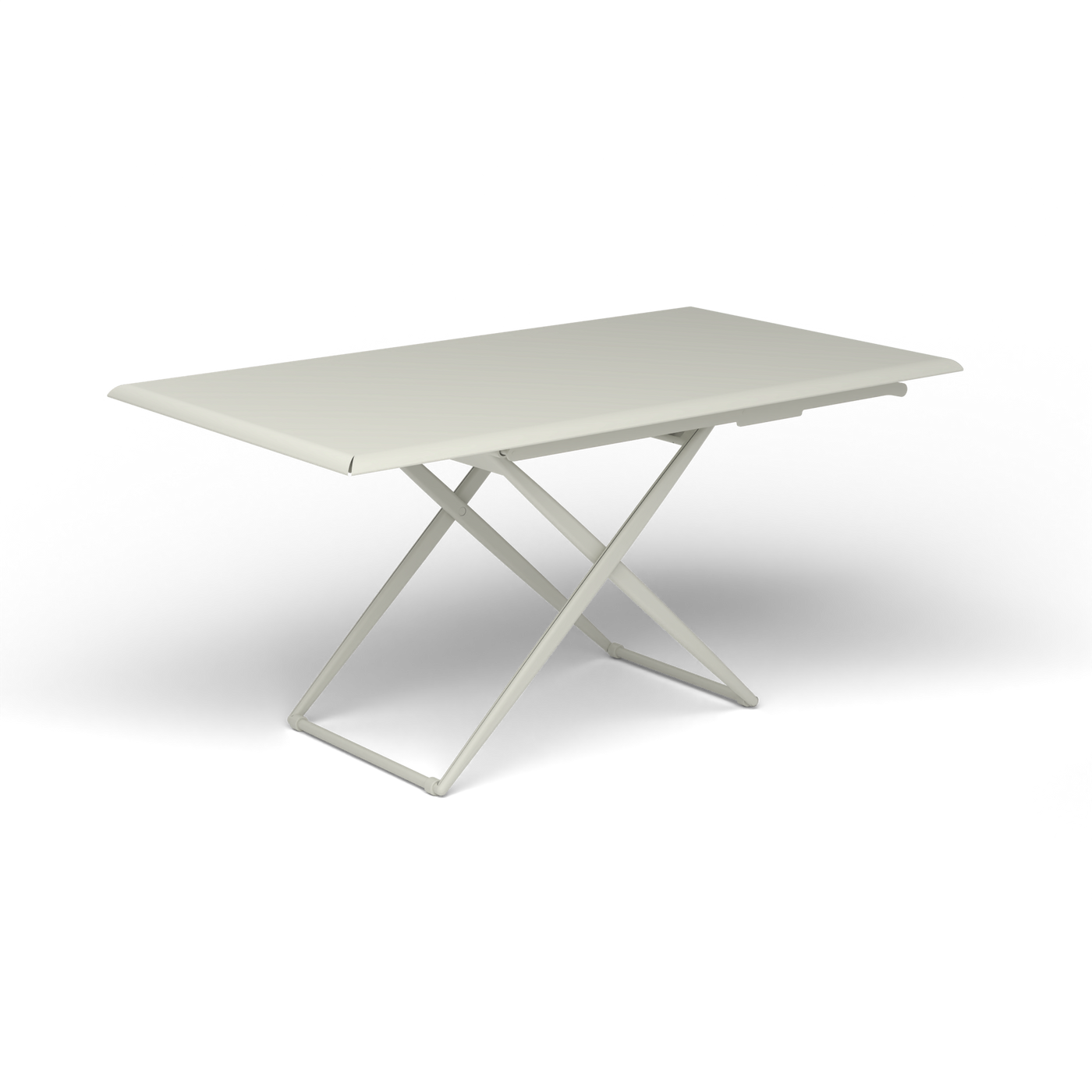 Zebra Rechthoekige Up&Down Tafel - Powder Grey