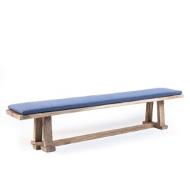 Gommaire Josse bench with cushion
