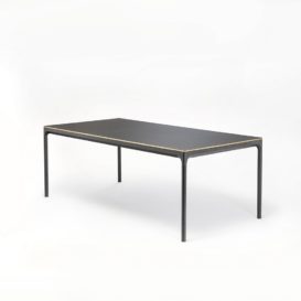 Houe Four tafel met zwarte kunststof 90x270