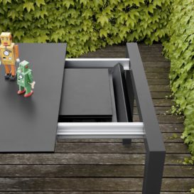 Sushi outdoor extendable table