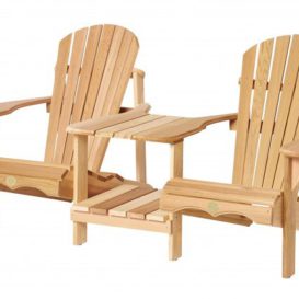 Bear chair double seat straight