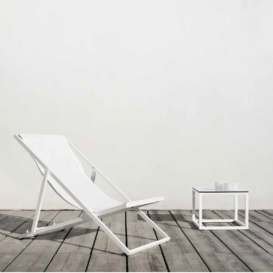 Bivaq Club Foldable relax chair in white