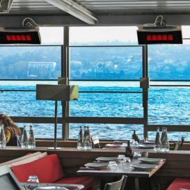 Bromic Platinum smart heat gas in Istanbul restaurant