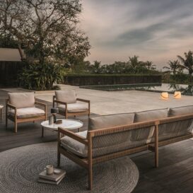 Gloster Saranac Lounge Outdoor Design set